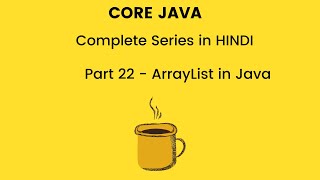 ArrayList in Java (Hindi) | Java collection framework