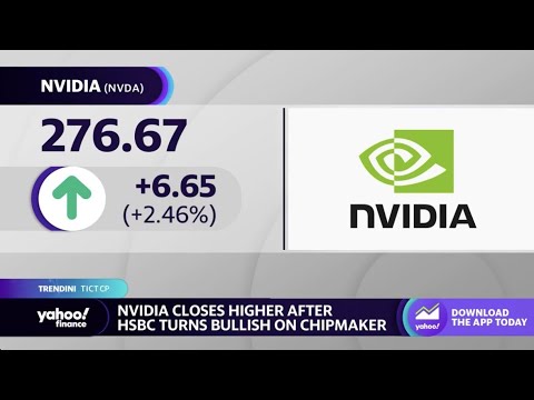 Nvidia Stock Boosted On Bullish Sentiment From HSBC Analysts - YouTube