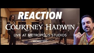 Courtney Hadwin - MONSTERS (Live At Metropolis Studios) REACTION