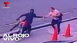 Ladrón arrastra a una mujer en República Dominicana