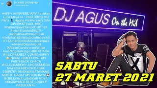 Download Lagu DJ AGUS TERBARU SABTU 27 MARET 2021 FULL BASS ATHE... MP3 Gratis