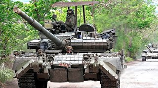 Экипаж танка Т-80БВ рассказал как усилил защиту танка