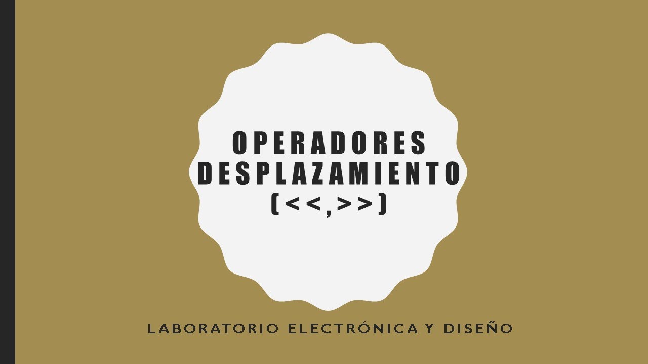 Operadores Desplazamiento Explicación Proteus Y Mikrobasic Youtube