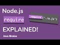 Require with node apis - Node.js Basics [10] - Java Brains