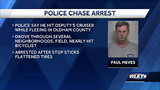 Oldham County man jailed after ramming sheriff's office patrol unit, injuring deputy