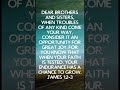 James 1:2-3 (August 12, 2024) #shorts #god #bible #james