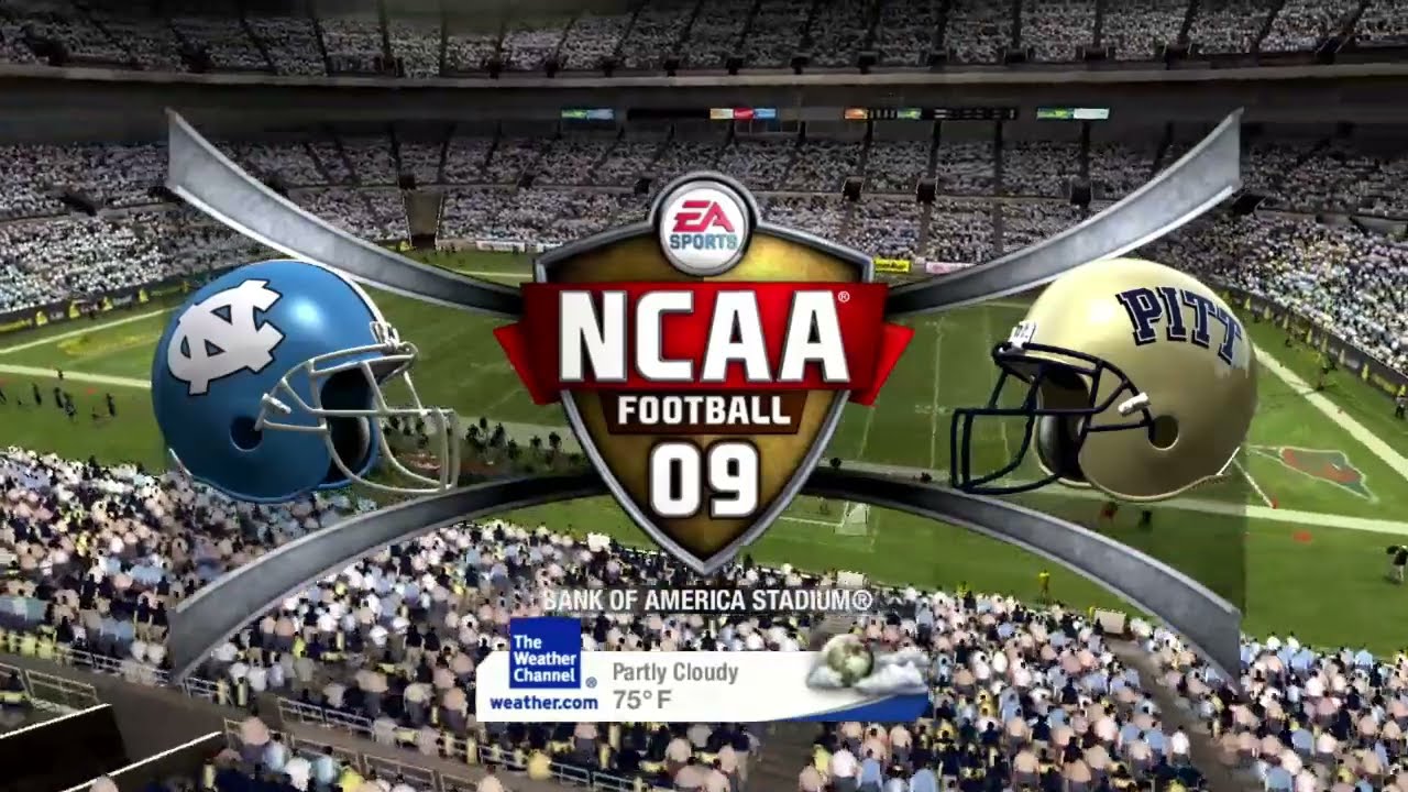 North Carolina Vs Pittsburgh - NCAA Football 09 Flashback Mulligan ...