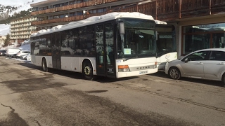 Fin de service en Setra 315 NF (navettes Alpe d'Huez 2017)