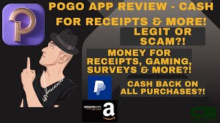 Pogo App Review - Cash Back for All Purchases?! Legit or Scam? Money for Receipts, Gaming \u0026 More!