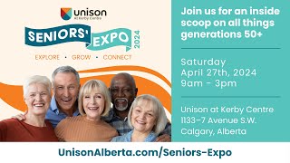 2024 Seniors' Expo - SAVE THE DATE: Saturday, April 27th
