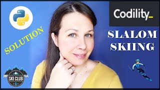 SLALOM SKIING Codility Exercise Test Solution Explained - Full Tutorial Explanation - in Python!