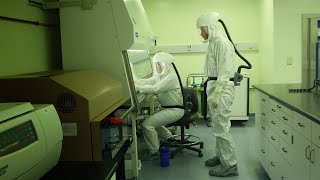 Valley Fever studied in Biosafety Level 3 Lab