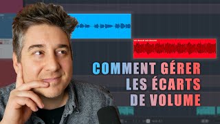 TUTO MIX DE LA VOIX: comment gérer les écarts de volume