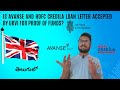 Is Avanse and HDFC Credila loan letters accepted by UKVI for proof of funds?Complete info in telugu