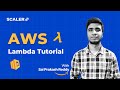 AWS Lambda - How to do serverless deployments - Free Full Tutorial - SCALER