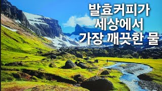 중병에도 좋은 깨끗한 물, 발효커피