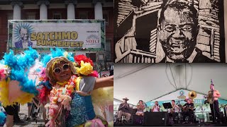 Satchmo Summerfest 2023 at the New Orleans Jazz Museum. Celebrating Louis Armstrong's Birthday!🎺🎼