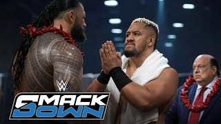 Finally ! Solo Sikoa Acknowledge Roman Reigns  In Next SmackDown.