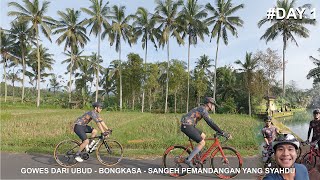 GOWES DI BALI BERSAMA TEMAN DARI MALAYSIA | GOWES UBUD BONGKASA SANGEH PEMANDANGAN SYAHDU