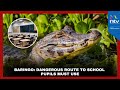 Pupils in Baringo walk in crocodile, hippo infested waters to get to school