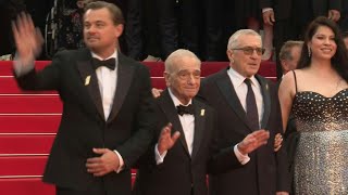 Martin Scorsese, Robert De Niro reunite in Cannes for "Killers of the Flower Moon" red carpet | AFP