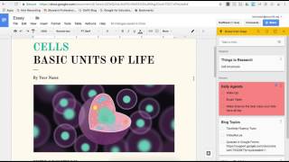 Keep and Google Docs Integration