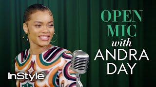 Andra Day Sings Billie Holiday, Stevie Wonder & Songs About California | Open Mic | InStyle