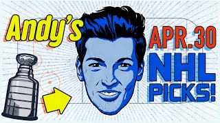 NHL Sniffs, Picks & Pirate Parlays Today 4/30/24 | Best NHL Bets w/ @AndyFrancess
