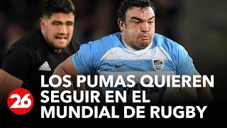 EN VIVO DESDE FRANCIA | Los Pumas quieren seguir en el Mundial de Rugby