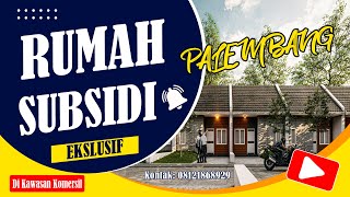 (SOLD OUT) Rumah Subsidi di Perumahan Elite Palembang | Gadang Sejahtera Premiere | Unit Terbatas