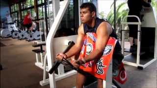 Jesus Vicente, Collegiate Baseball Prospect, Working Out