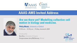 Philip Maini "Are we there yet?  Modelling Collective Cell Motion in Biology and Medicine"