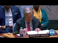 UN Chief: 'War is Devastating Lives Around the World'