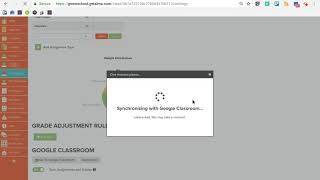 Sync Alma Class with Google Classroom