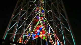 【 Sony Xperia  】Tokyo Skytree 2018 Christmas Projection mapping  Christmas Illuminations in Tokyo