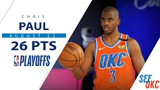 Chris Paul's Full Game 3 Highlights: 26 PTS vs Rockets | 2020 NBA Playoffs - 8.22.20