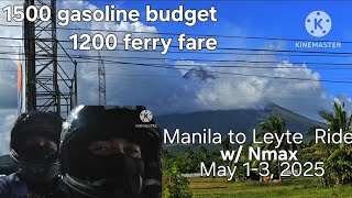 Manila to Leyte Ride [May 1-3,2025]