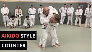 How to Counter Koshi Guruma with an Aikido takedown in Judo / BJJ