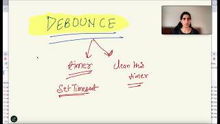 Implement Search bar functionality in React with **DEBOUNCE**