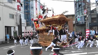 和泉市 松尾連合唐国町 修理入魂式お披露目曳行 2018.07.08