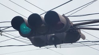 【現在は更新】薬師堂駅前にあった電材分割信号機