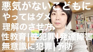 【叱り方】悪気がない子どもにダメなことをわからせる叱り方|叱る時は育つチャンス|性教育|子どもを犯罪者に育てないために