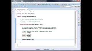 Java util ArrayDeque clone Method