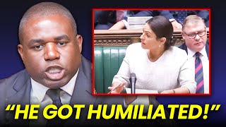 Parliamentary Chaos: David Lammy HUMILIATED and MOCKED for His Actions!