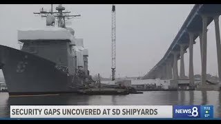 Security lapses found at San Diego shipyards despite Navy rules