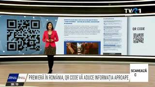 La Telejurnal, QR Code vă duce direct pe site-ul Știrilor TVR