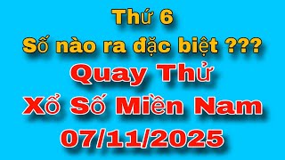 XSMN • Quay Thử Xổ Số Miền Nam Thứ 6, 07/11/2025 Vĩnh Long, Bình Dương, Trà Vinh