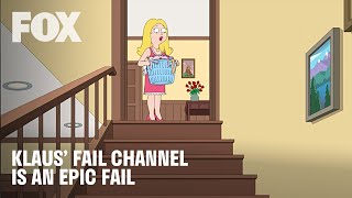 American Dad! | Klaus’ Epic Fail Channel Is… An Epic Fail! | FOX TV UK