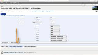 Complex Search in the LEPR-TraceDs Database