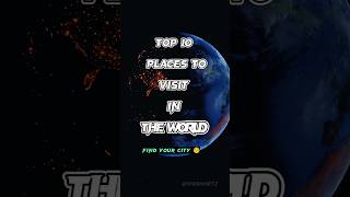 Top 10 Most Beautiful Places To visit in the world ( 2023 )🌎🎩🔝❤️😍| #shorts #bestplace #ytshorts